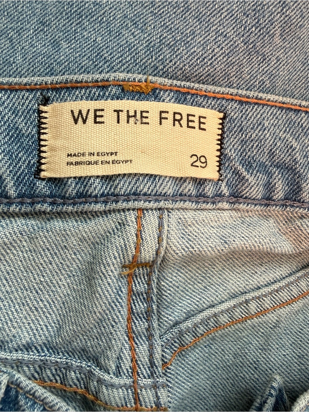 NWT We The Free Jam Session Relaxed Capri Jeans - Picture 7 of 8